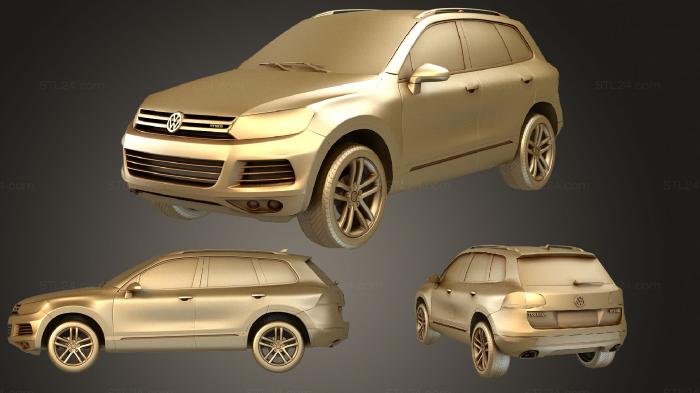 Vehicles (Touareg hybrid 2011, CARS_3590) 3D models for cnc